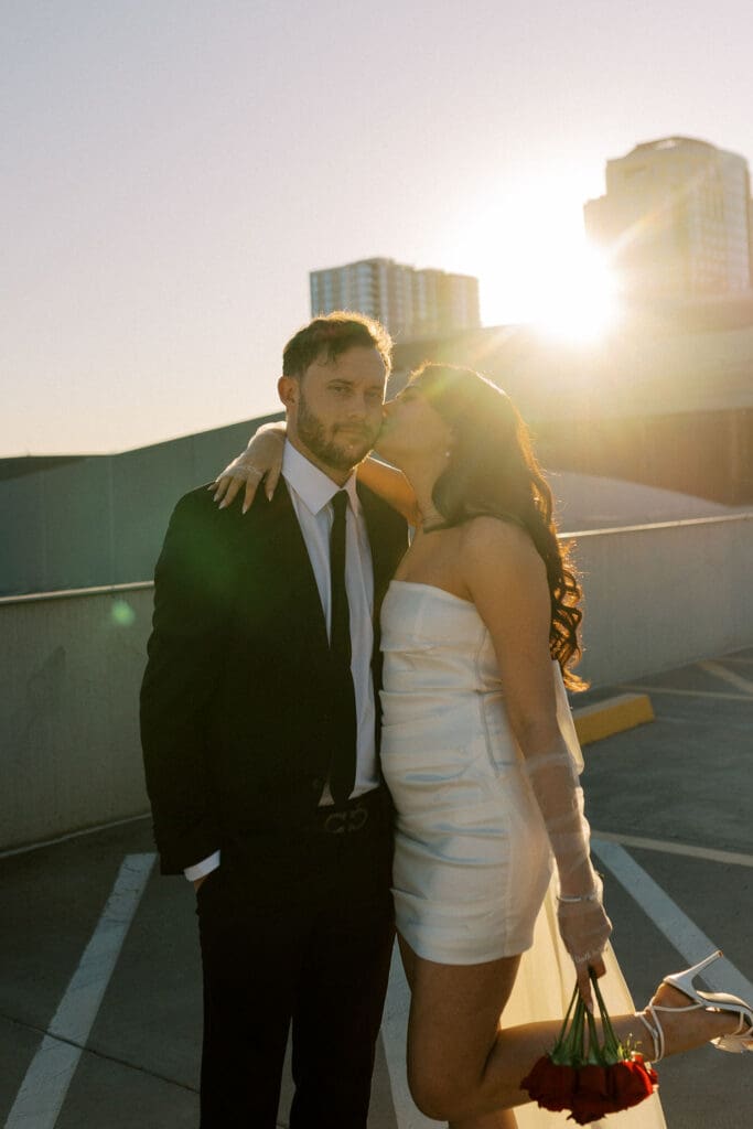 phoenix downtown engagement session