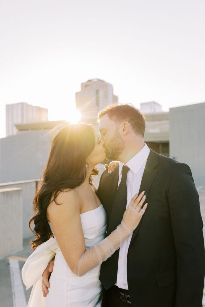 phoenix downtown engagement session