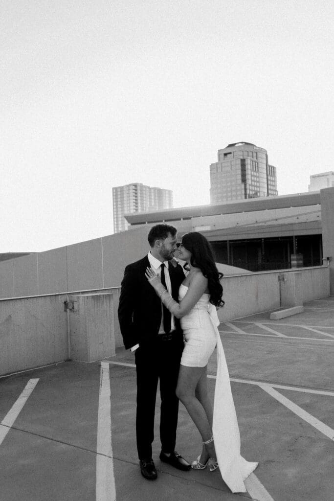 phoenix downtown engagement session