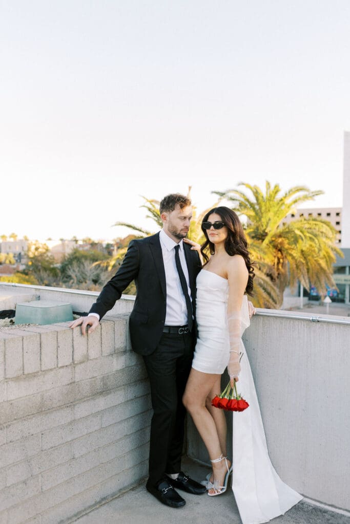 phoenix downtown engagement session