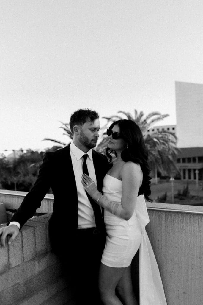 phoenix downtown engagement session
