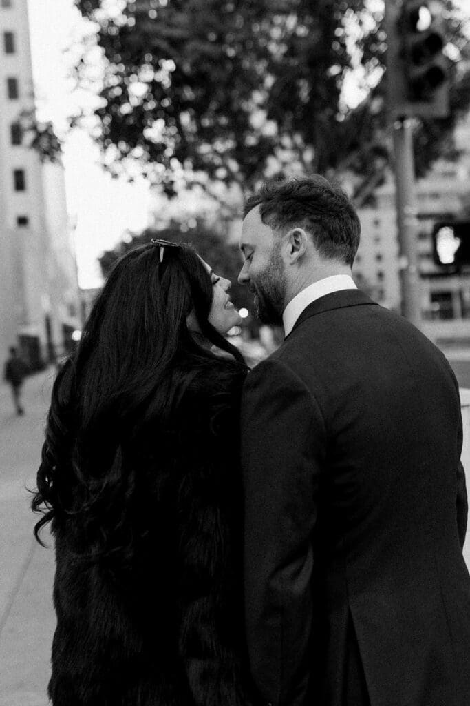 phoenix downtown engagement session