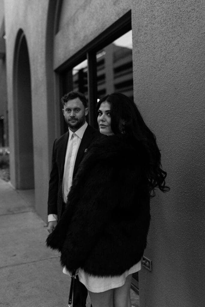 phoenix downtown engagement session
