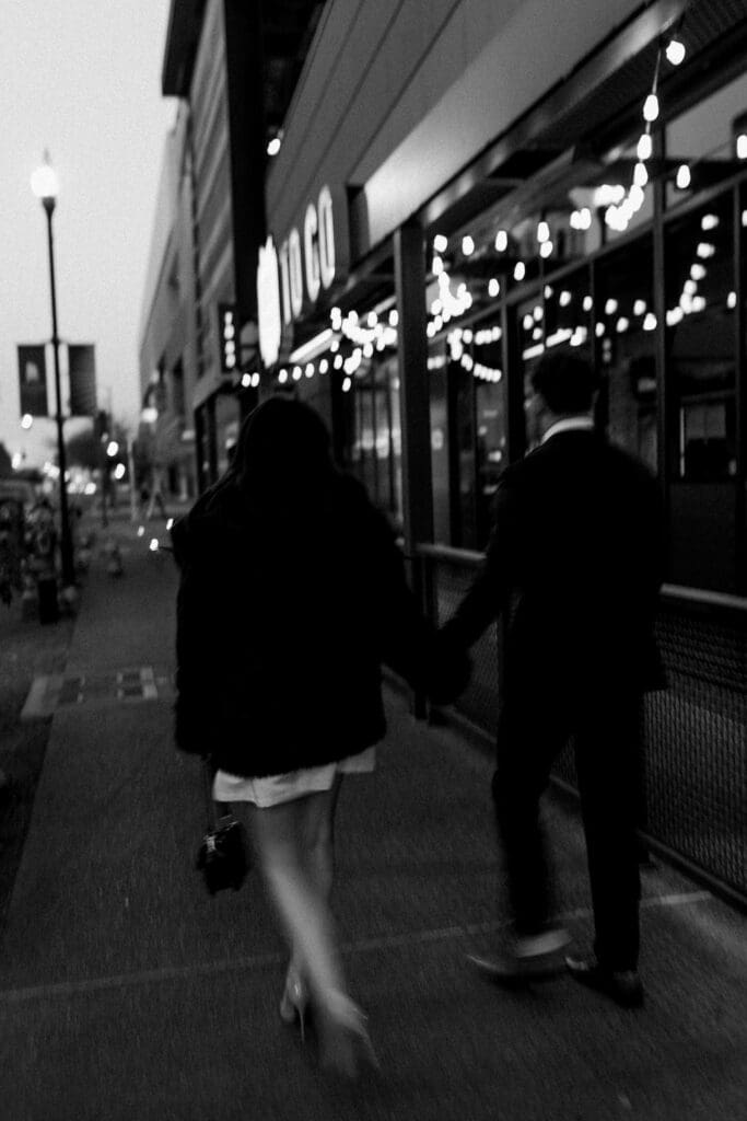 phoenix downtown engagement session