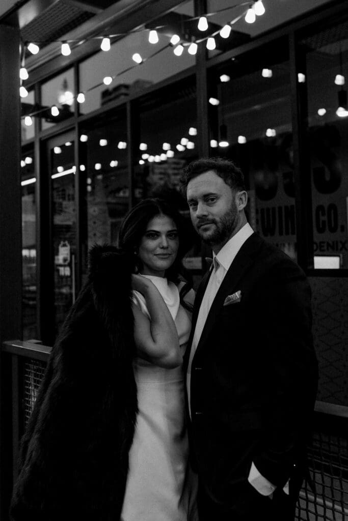 phoenix downtown engagement session