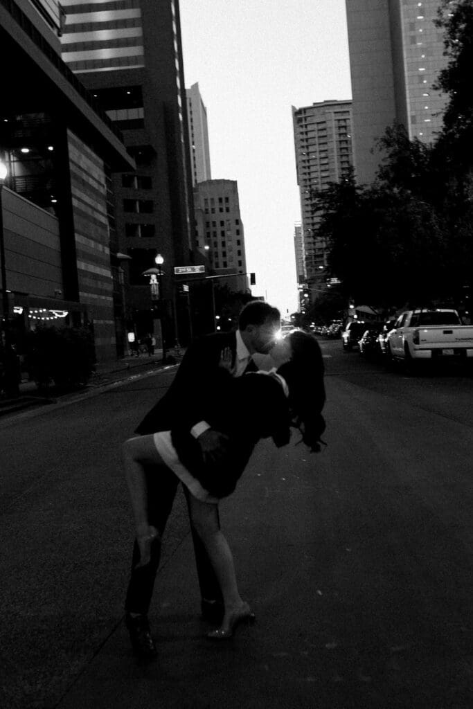 phoenix downtown engagement session
