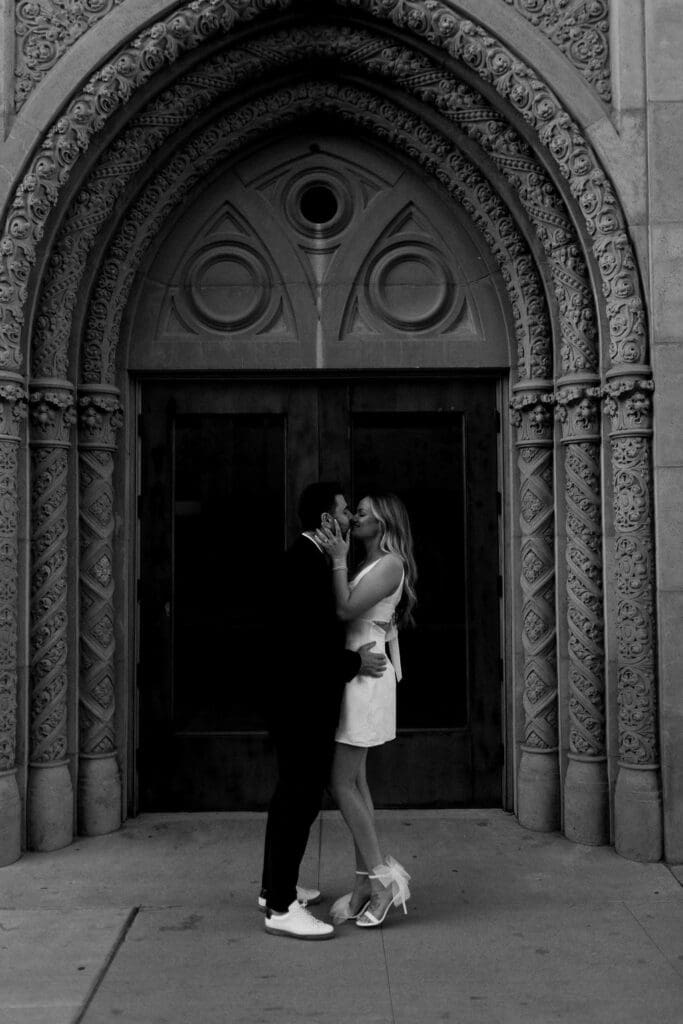 phoenix downtown engagement session
