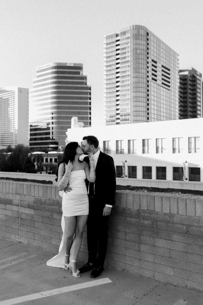 phoenix downtown engagement session
