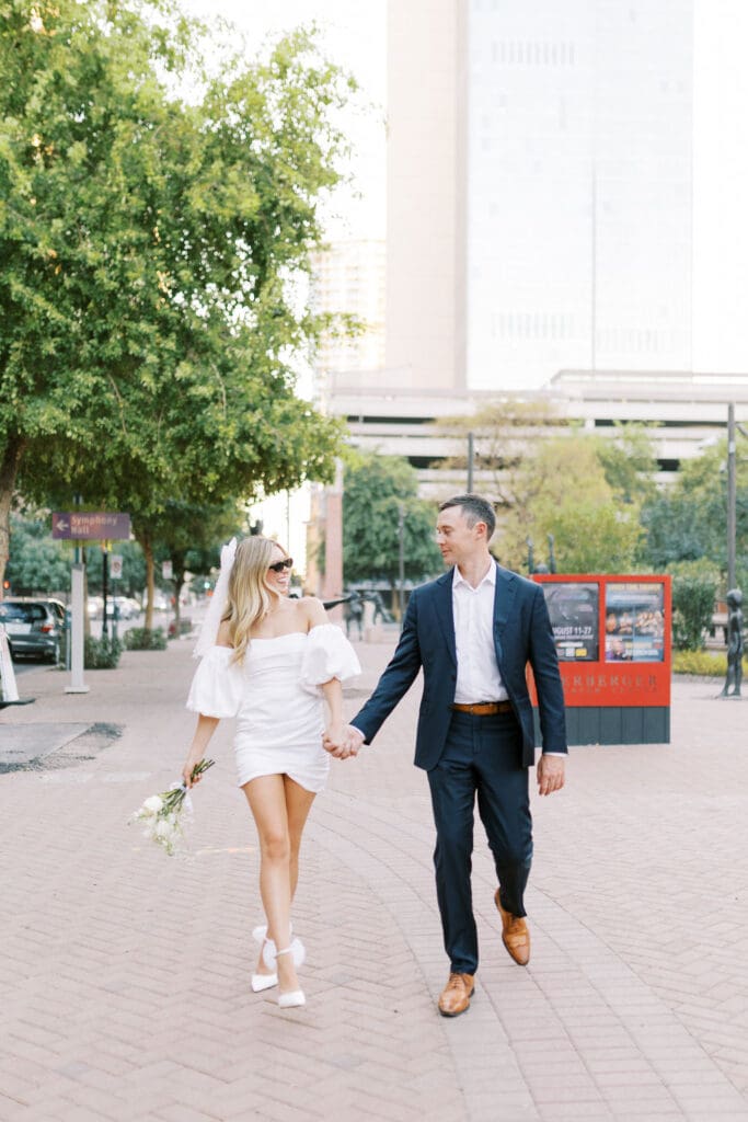 phoenix downtown engagement phoenix downtown elopement arizona elopement photographer