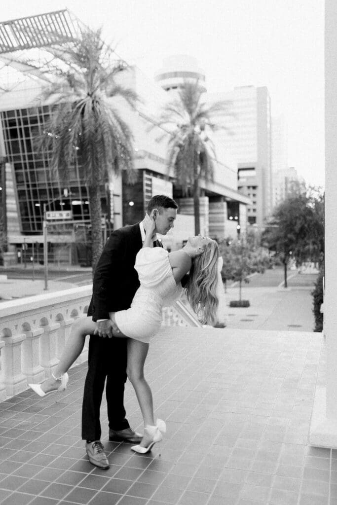 phoenix downtown engagement phoenix downtown elopement arizona elopement photographer