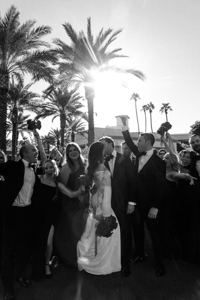 bridal party scottsdale resort and spa scottsdale wedding photographer