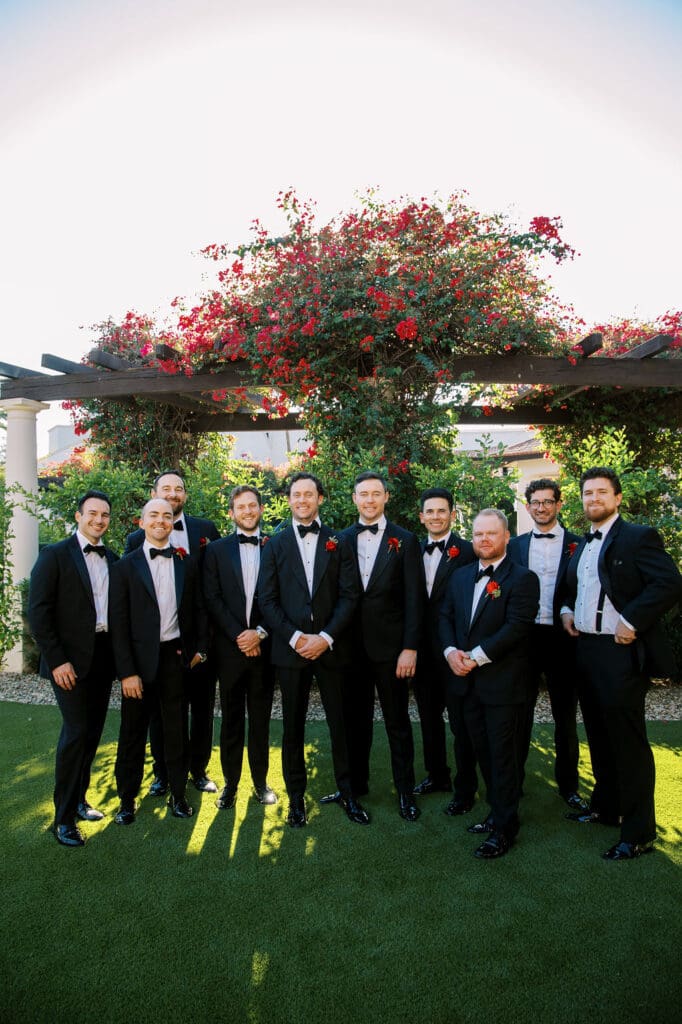 bridal party scottsdale resort and spa scottsdale wedding photographer