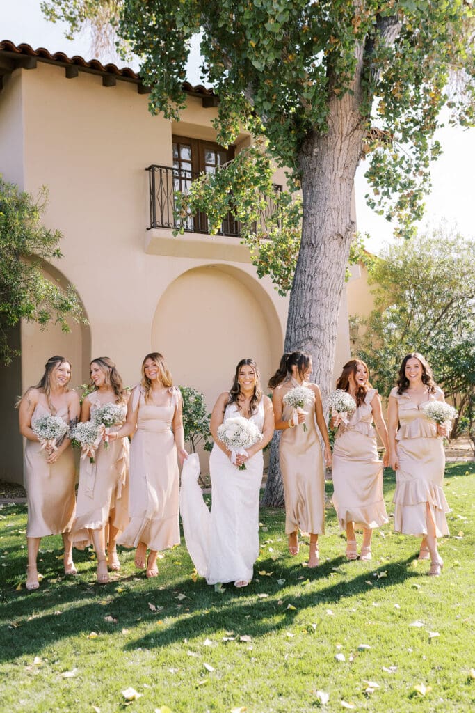 Bridal Party Photos Secret Garden Phoenix Wedding Photographer