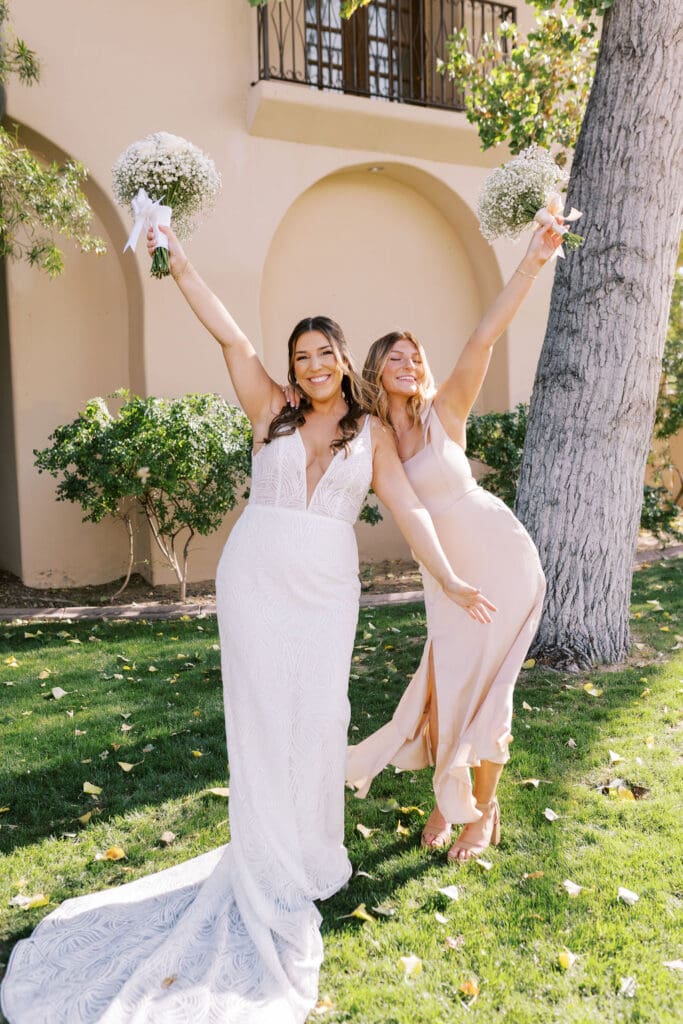 Bridal Party Photos Secret Garden Phoenix Wedding Photographer