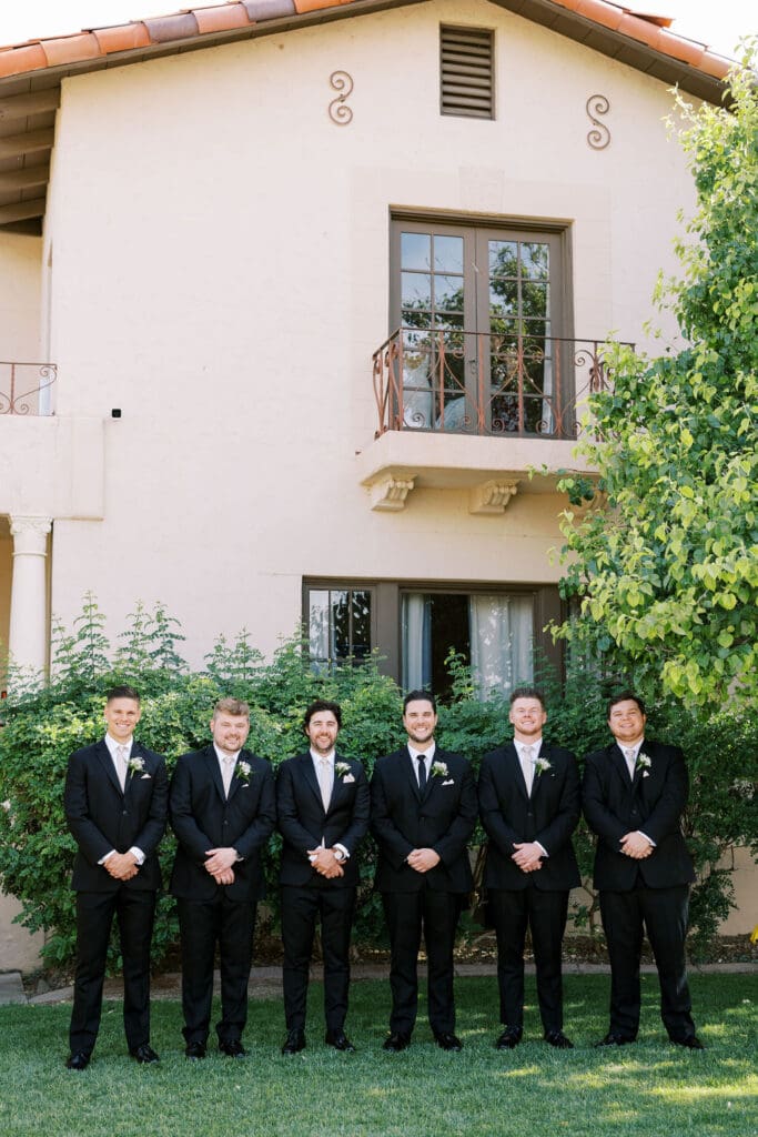 Bridal Party Photos Secret Garden Phoenix Wedding Photographer