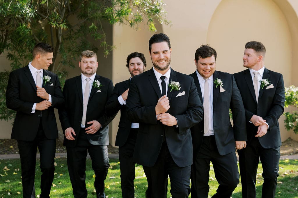 Bridal Party Photos Secret Garden Phoenix Wedding Photographer