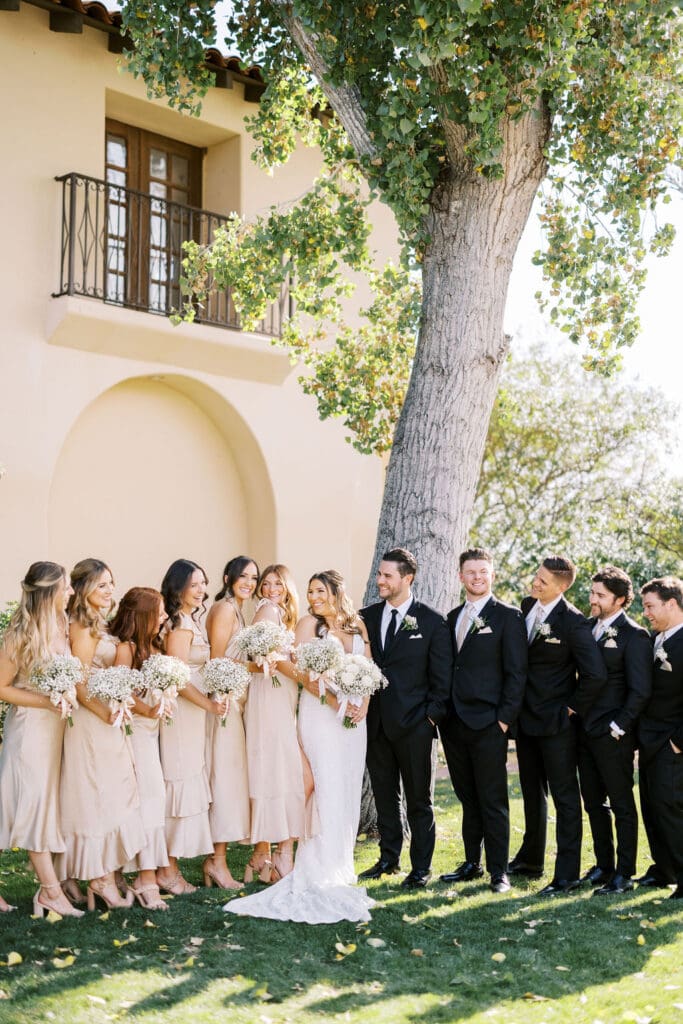 Bridal Party Photos Secret Garden Phoenix Wedding Photographer