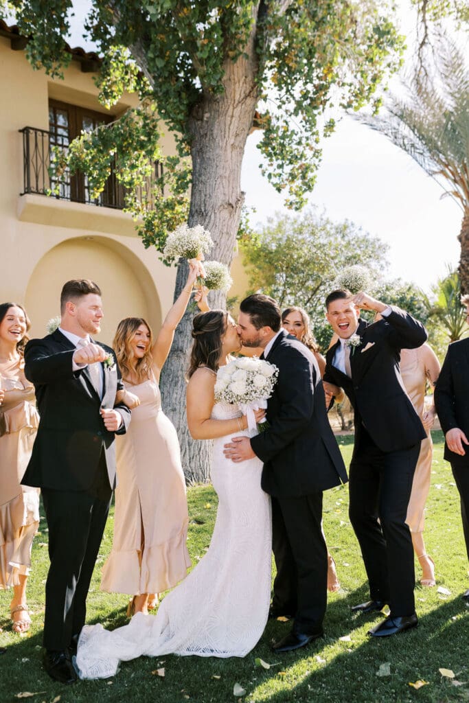 Bridal Party Photos Secret Garden Phoenix Wedding Photographer