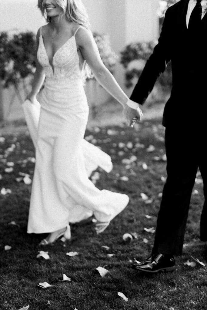 Bride and Groom photos at a Secret Garden Wedding in Phoenix
