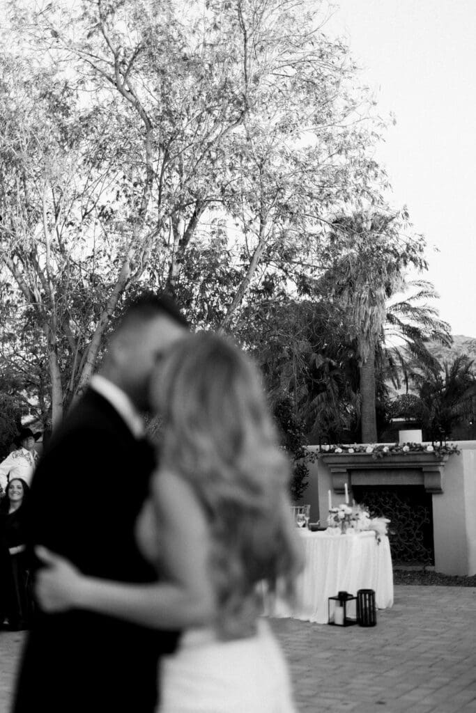 Reception photos at a Secret Garden Wedding in Phoenix