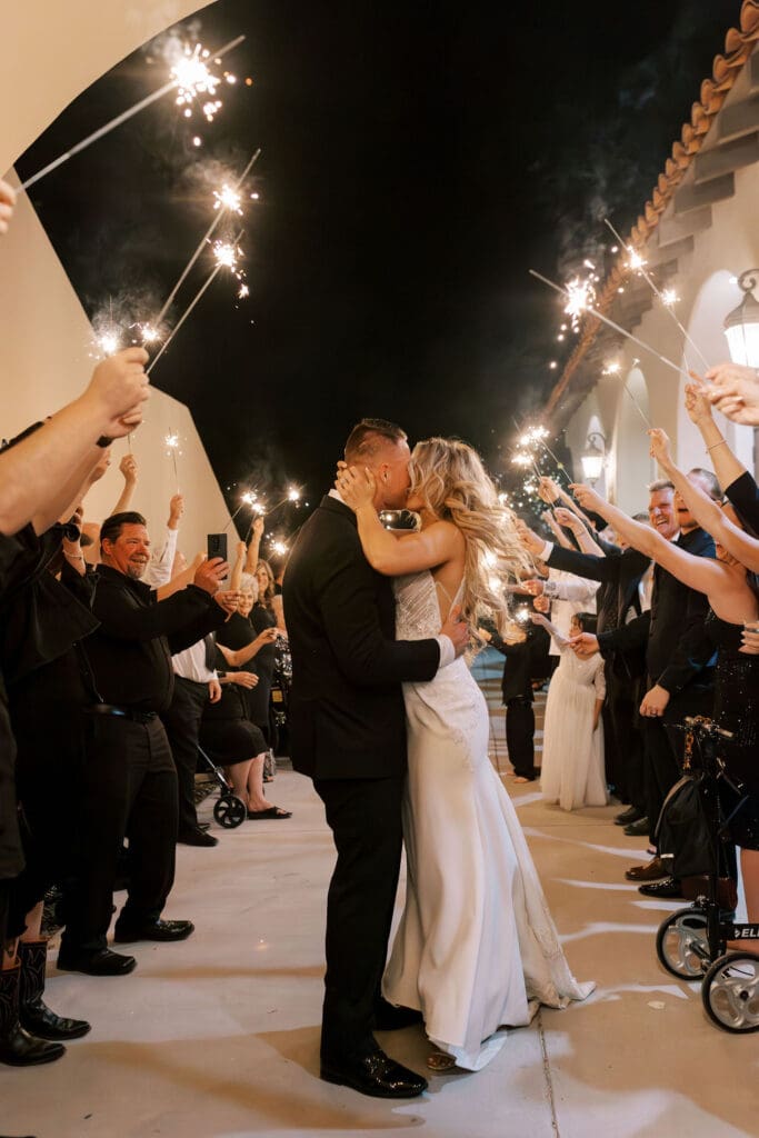 Reception photos at a Secret Garden Wedding in Phoenix