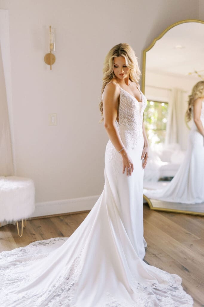 Getting ready photos at a Secret Garden Wedding in Phoenix
