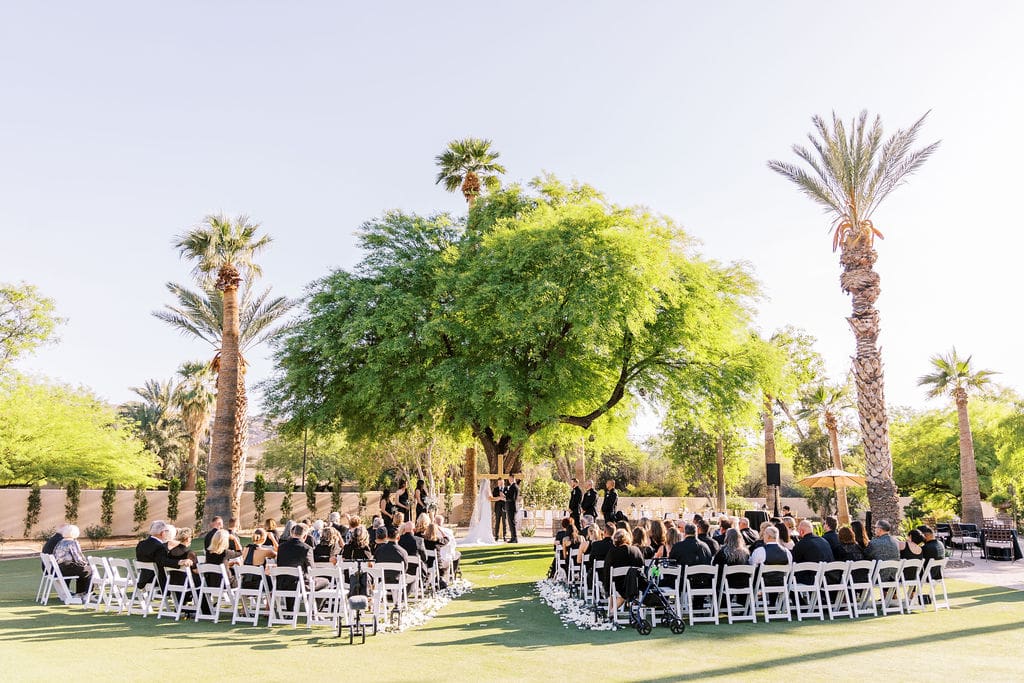 Photos at a Secret Garden Wedding in Phoenix 