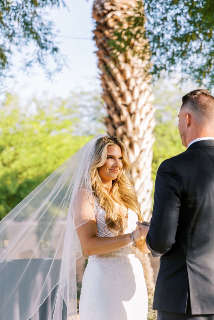 Photos at a Secret Garden Wedding in Phoenix