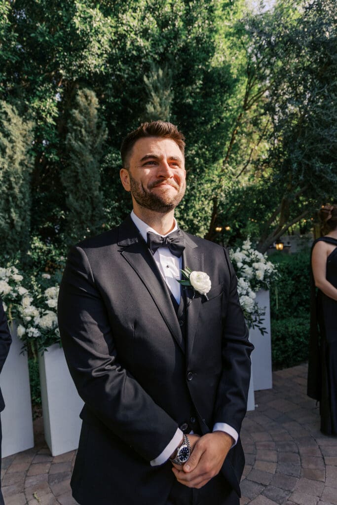 Ceremony photos Stonebridge Manor wedding, Arizona wedding photographer