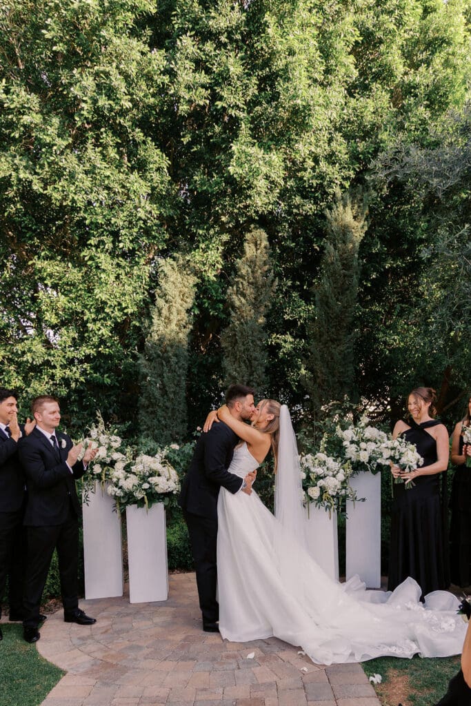 Ceremony photos Stonebridge Manor wedding, Arizona wedding photographer