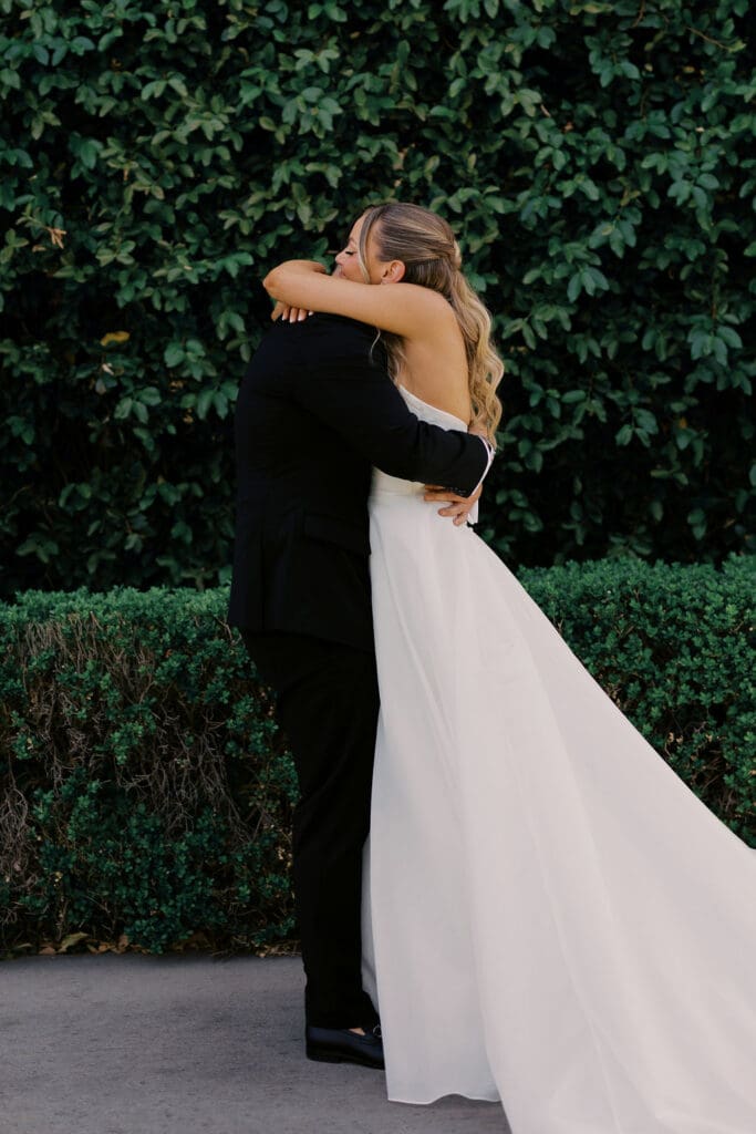 First Look Stonebridge Manor wedding, Arizona wedding photographer
