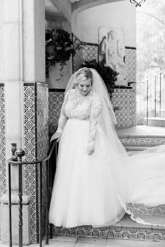 First Look Tlaquepaque Sedona Wedding Photographer