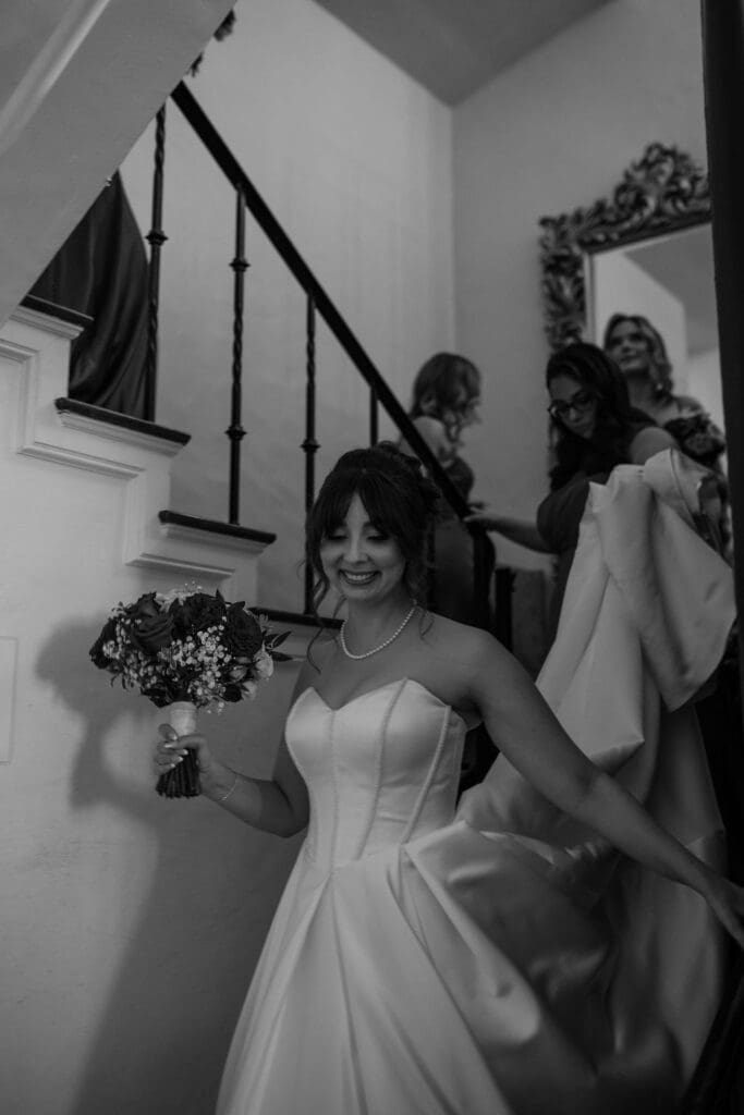 Getting ready at Wrigley mansion wedding, Phoenix Wedding Photographer