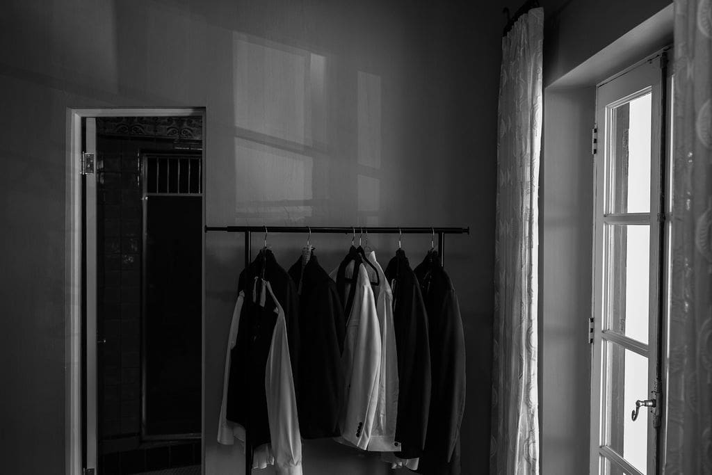 Getting ready at Wrigley mansion wedding, Phoenix Wedding Photographer